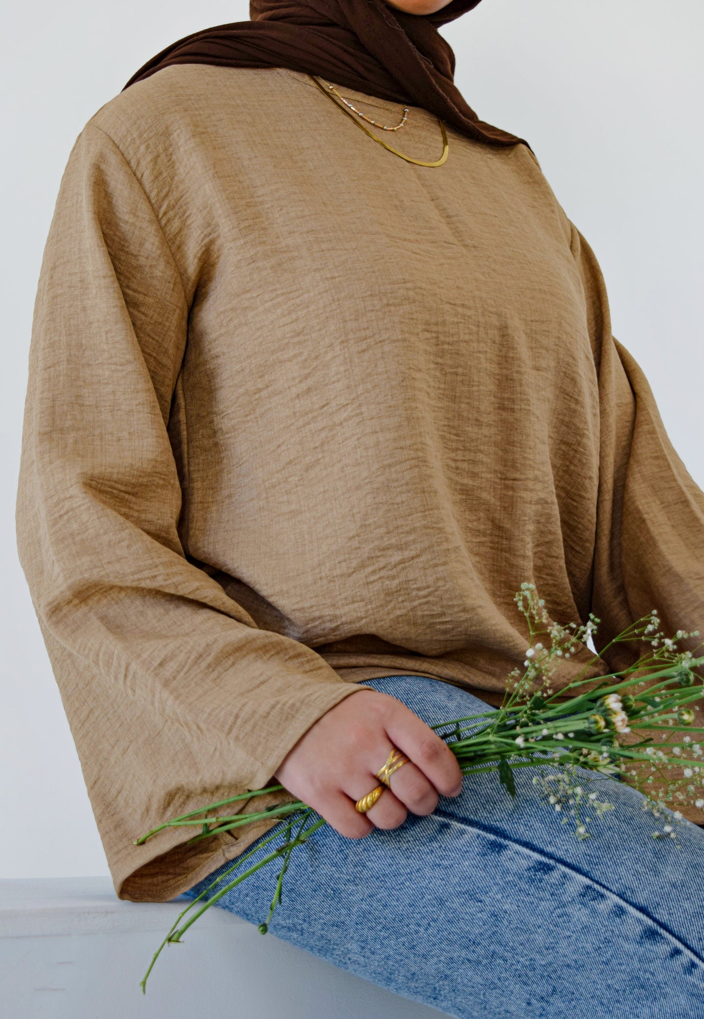Beige Grace shirt