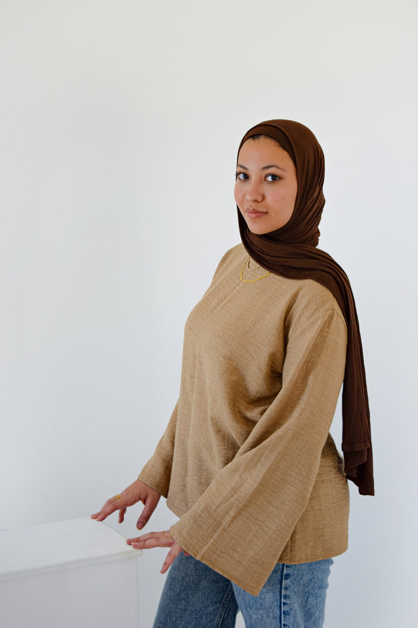 Beige Grace shirt