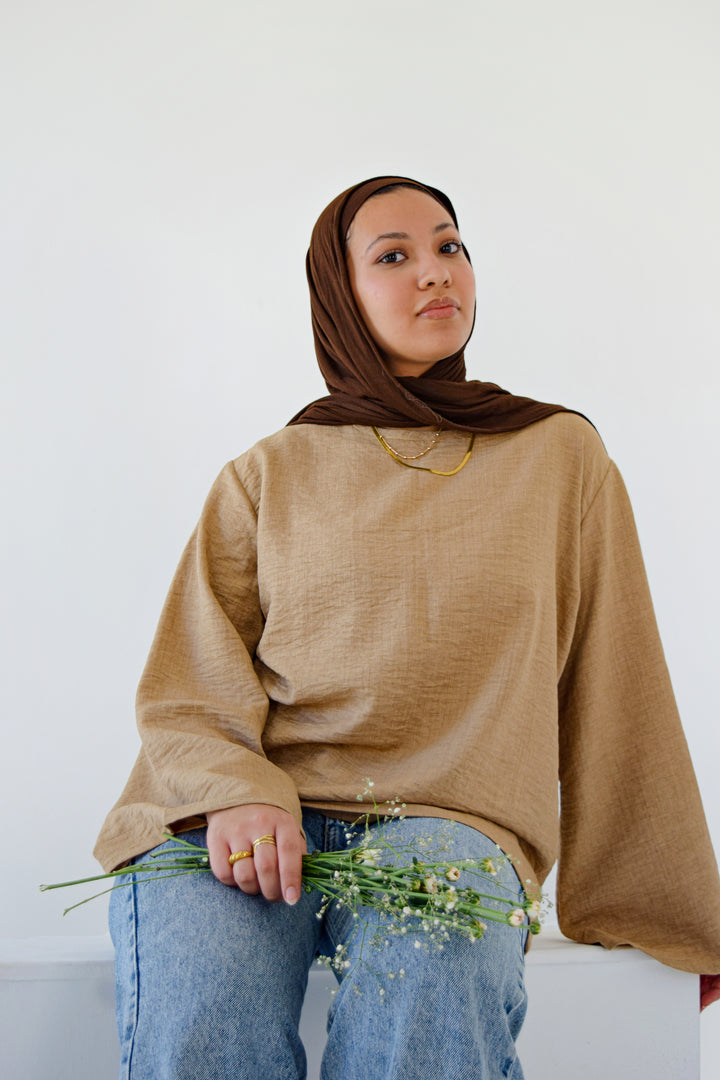 Beige Grace shirt