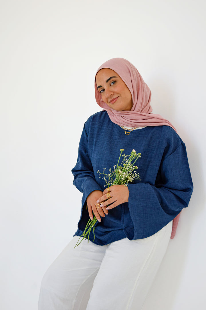 Indigo Grace shirt