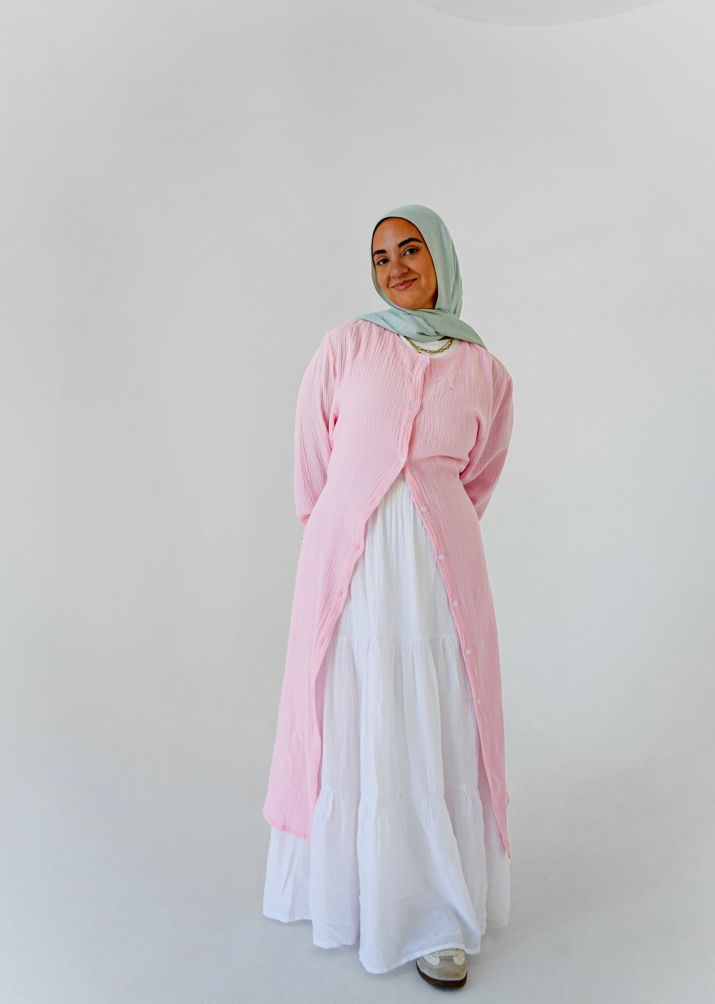 White Serene Skirt with it's lining