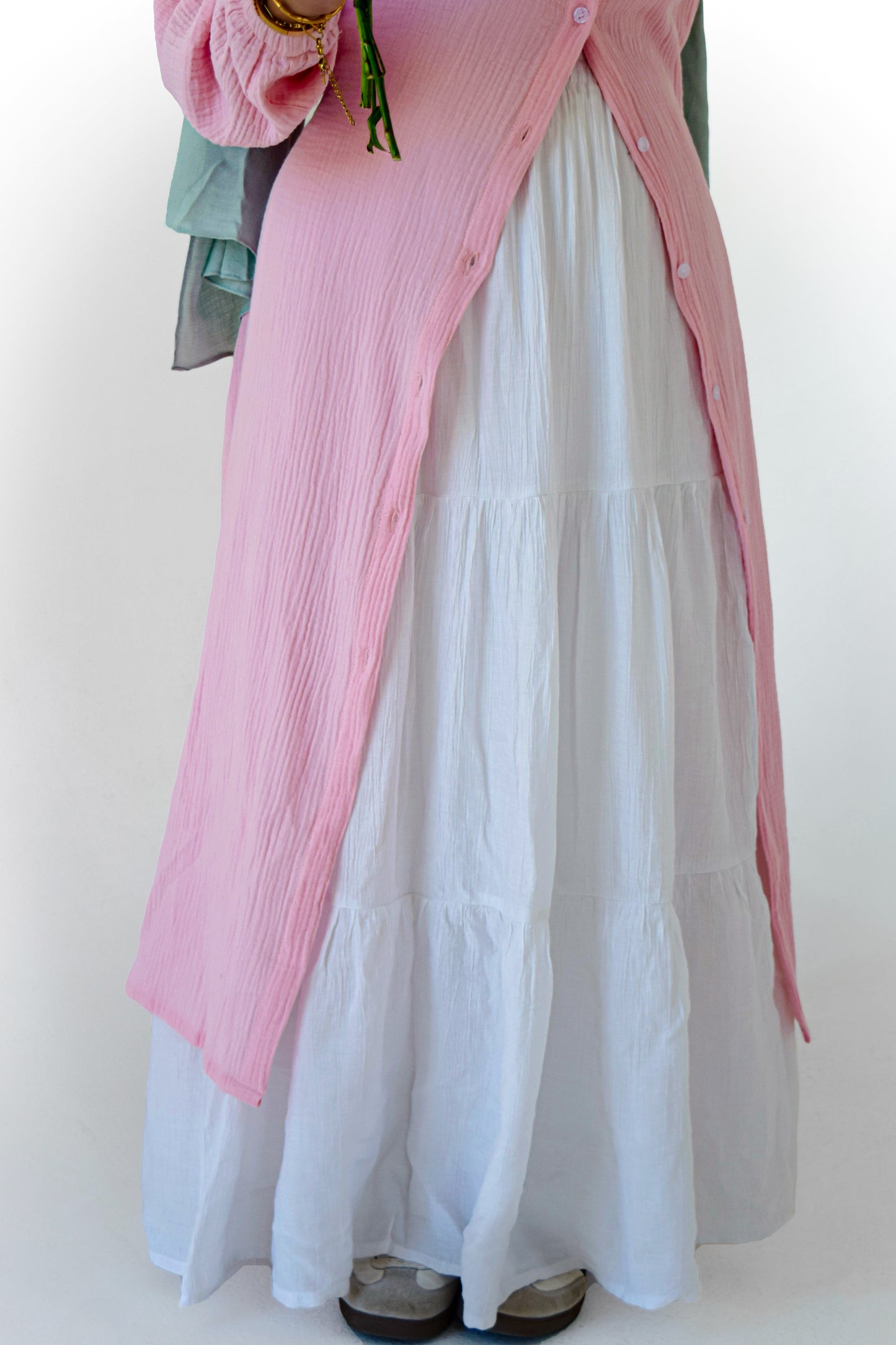 White Serene Skirt with it's lining