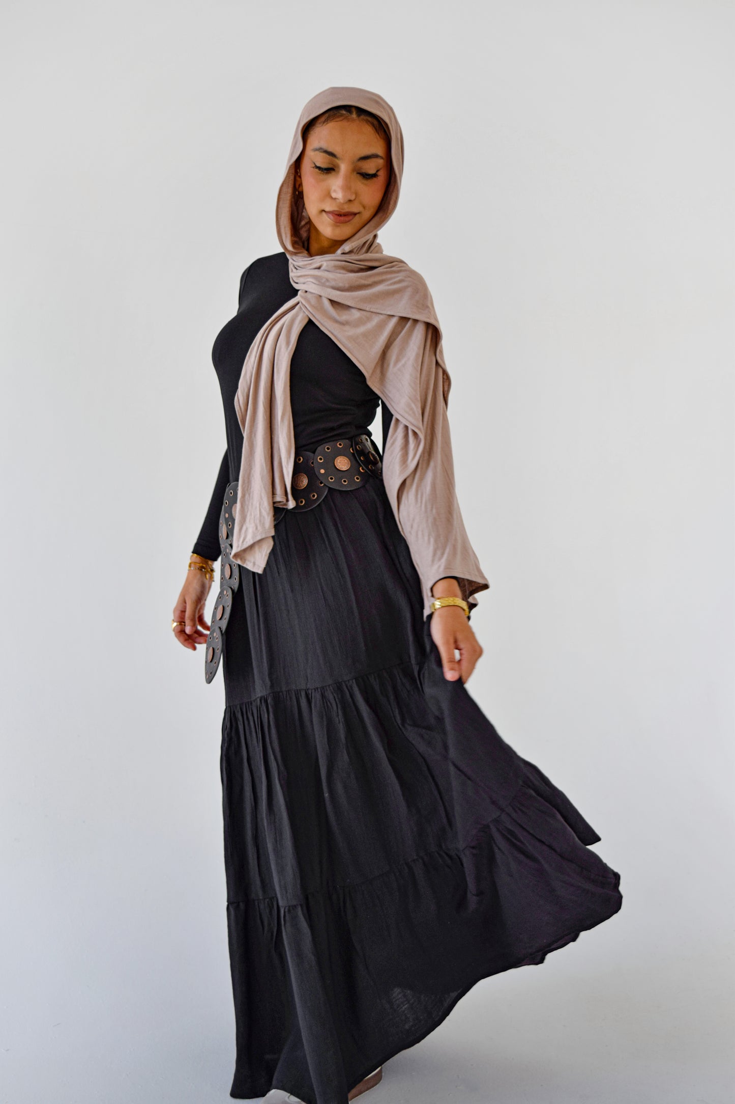 Black Serene Skirt