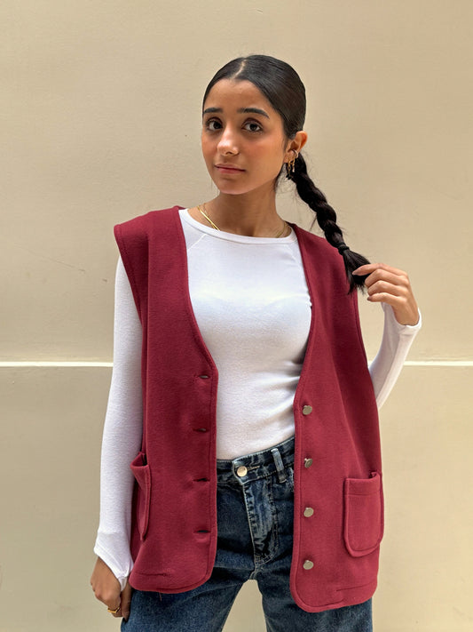 Cranberry Vest